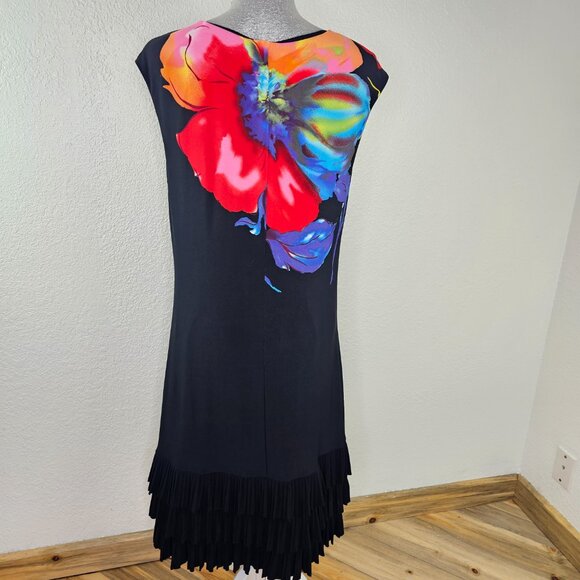 Frank Lyman Bold Floral Print Dress - Picture 5 of 9